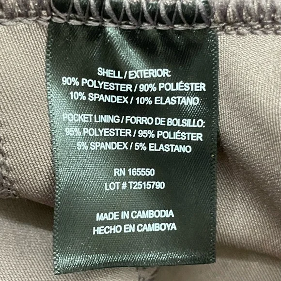 32 Degrees JOGGER Women's brown pink WITH Drawstring ZIPPERED SIDE POCKET size M - Picture 8 of 15